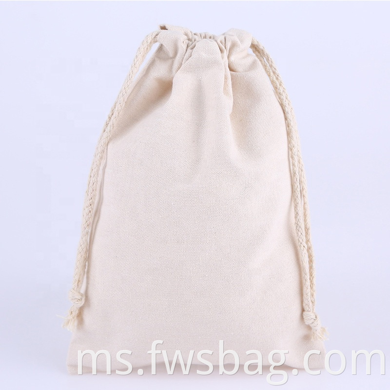 Custom Print Linen Reusable Muslin Bag Gift Candy Favor Bag Jewelry Pouches Small Drawstring Bag For Wedding Tea Rice3